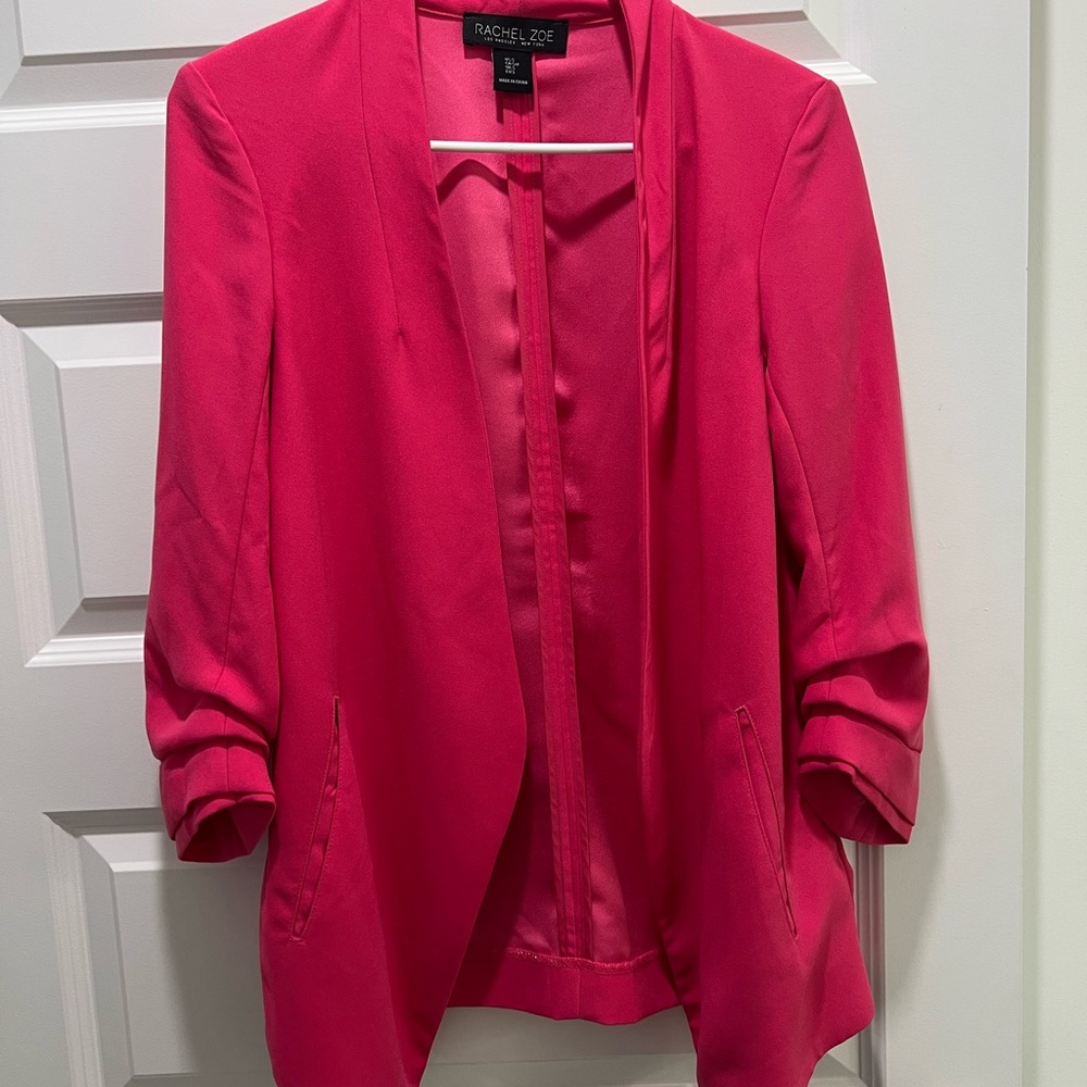 Rachel Zoe Women's Vibrant Pink Blazer